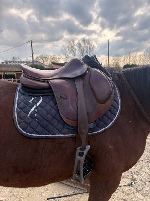 Sella mista Devoucoux  17" - 2016