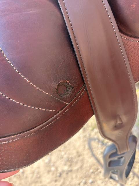 Sella mista Devoucoux  17" - 2016