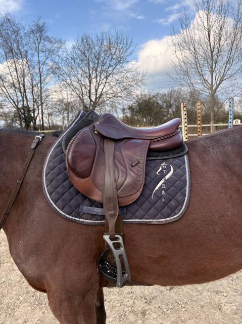 Sella mista Devoucoux  17" - 2016