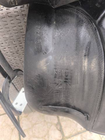 Sella da dressage Zaldi  17" - 2018