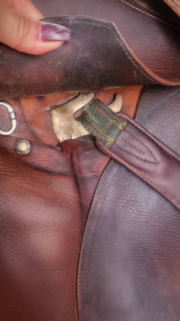 Sella mista Devoucoux  17" - 2010