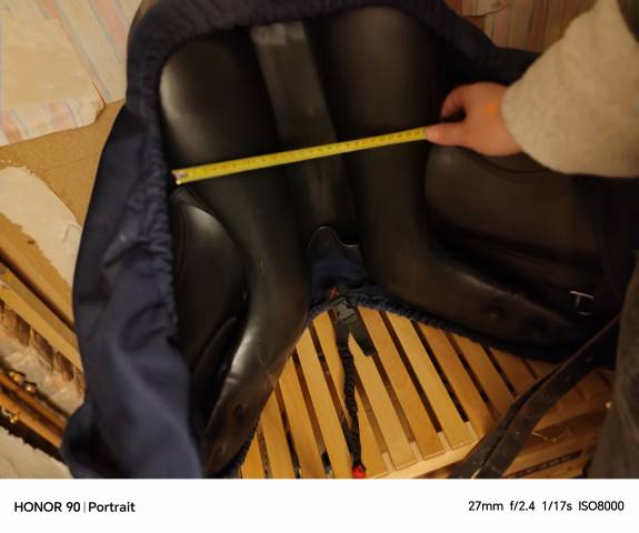 Sella da dressage Ikonic  17.5" - 2019