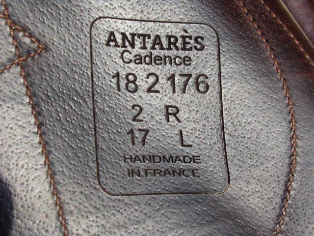 Sella da dressage Antar&egrave;s  17" - 2018