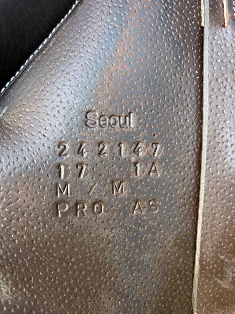 Sella da salto ostacoli Forestier  17" - 2024