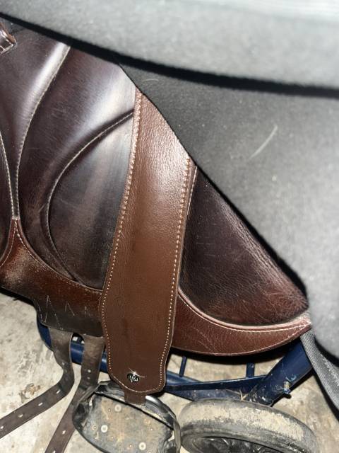 Sella da cross Devoucoux  17" - 2011