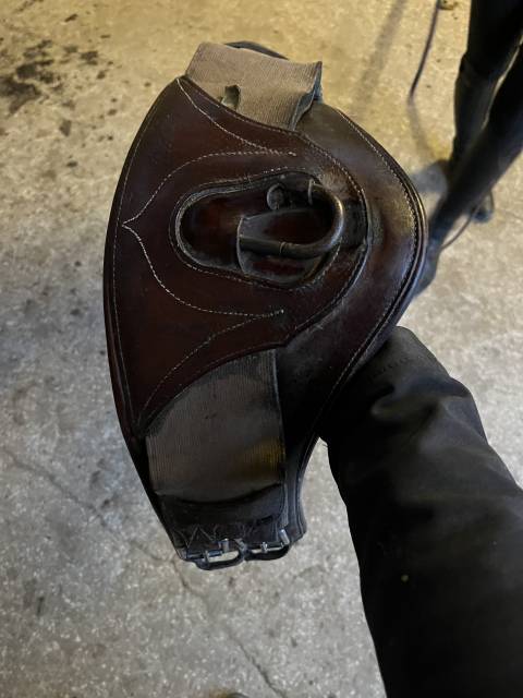 Sella da cross Devoucoux  17" - 2011