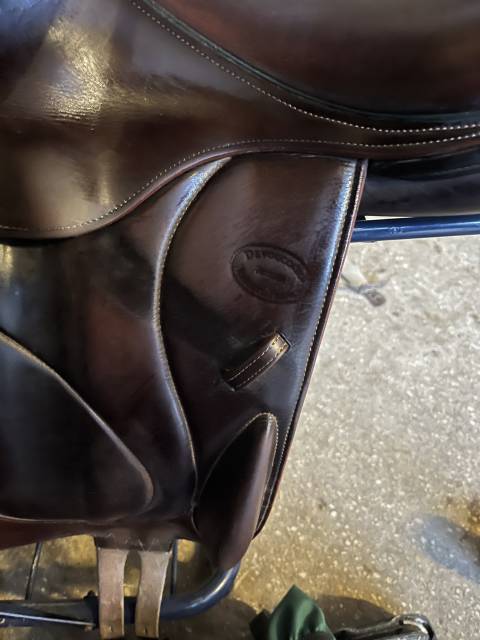 Sella da cross Devoucoux  17" - 2011