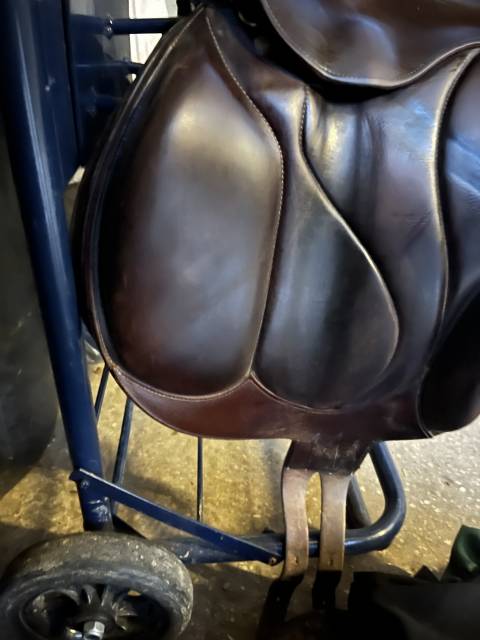 Sella da cross Devoucoux  17" - 2011