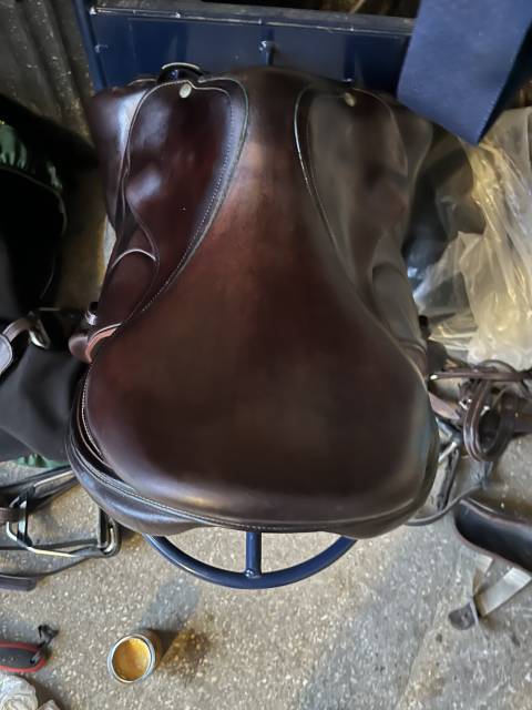 Sella da cross Devoucoux  17" - 2011