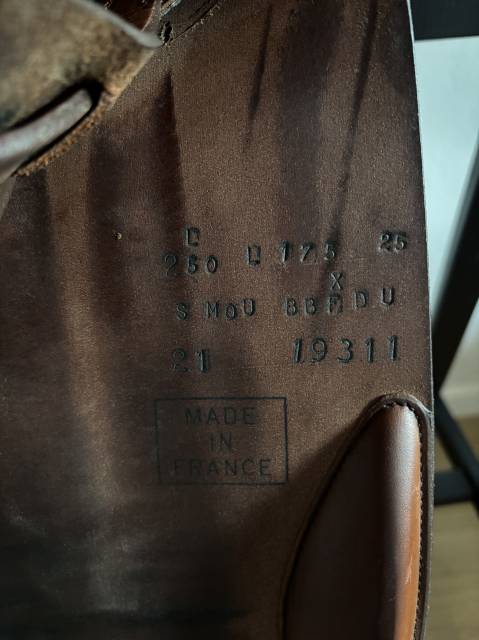 Sella da salto ostacoli Butet  17.5" - 2021