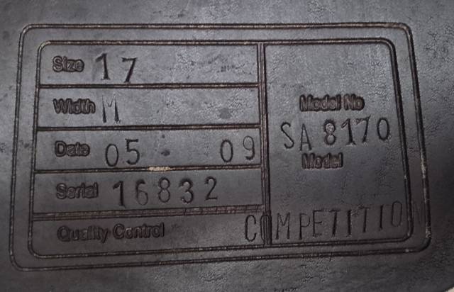 Sella mista Eric Thomas Comp&eacute;tition  17" - 2009