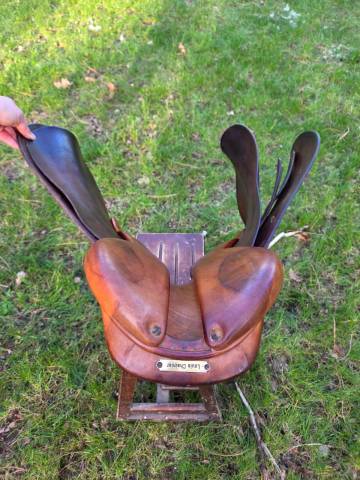 Sella da salto ostacoli Butet  17" - 2010