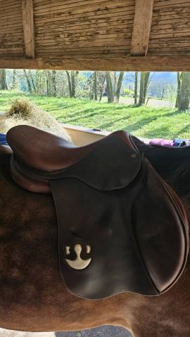 Sella da salto ostacoli Delgrange  17.5" - 2021