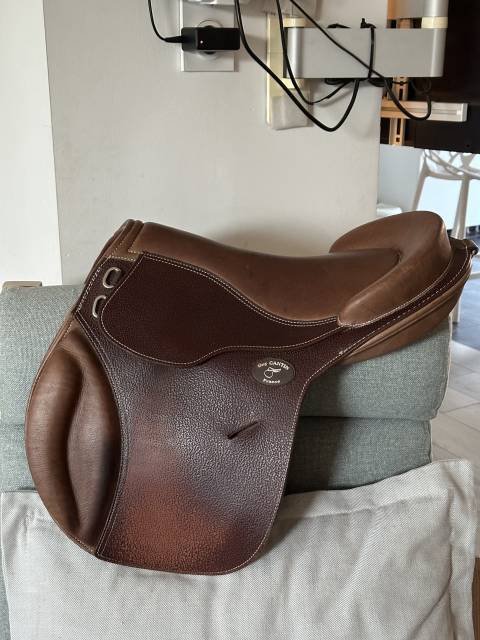 Sella da salto ostacoli  Guy Cantin  &eacute;volution jumping  15.5" - 2024