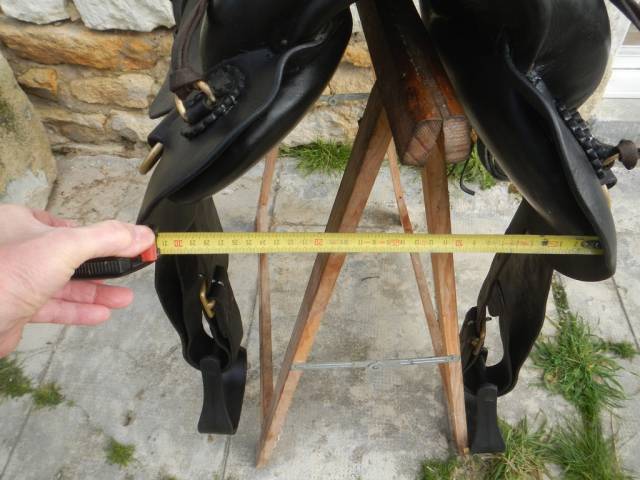 Sella da trekking  type western de la sellerie Courtois 17" - 2011