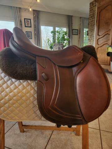 Sella da salto ostacoli Baude Bayon 17.5" - 2025