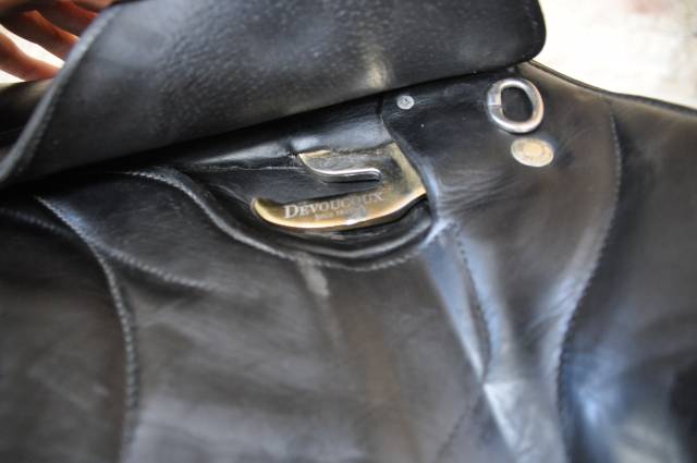 Sella da salto ostacoli Devoucoux  17.5" - 2016