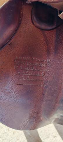 Sella da salto ostacoli Delgrange  17.5" - 2013