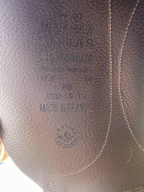Sella da dressage Devoucoux  17.5" - 2021