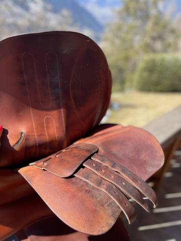 Sella da salto ostacoli Herm&egrave;s  16.5" - 2020