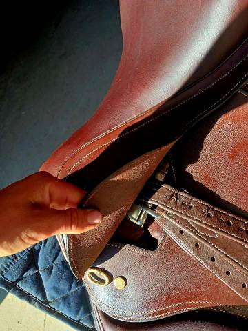 Sella da salto ostacoli Eric Thomas  17" - 2026