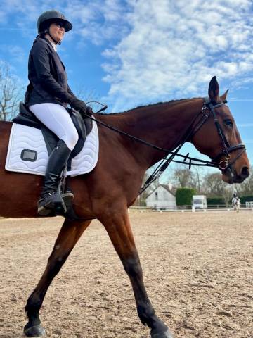 Sella da dressage Devoucoux  18" - 2019