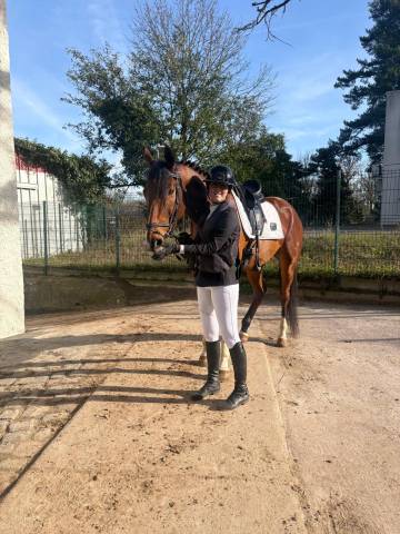 Sella da dressage Devoucoux  18" - 2019