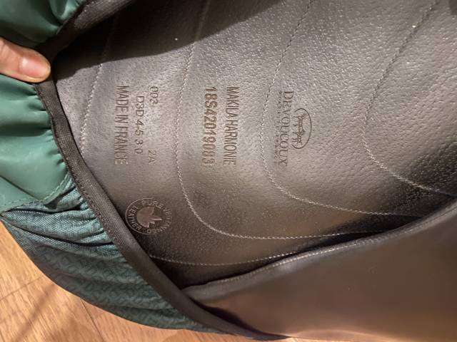 Sella da dressage Devoucoux  18" - 2019