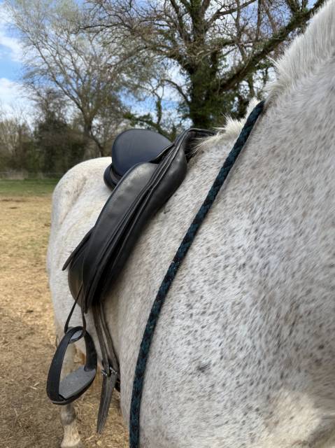 Sella da dressage Zaldi  17.5" - 2010