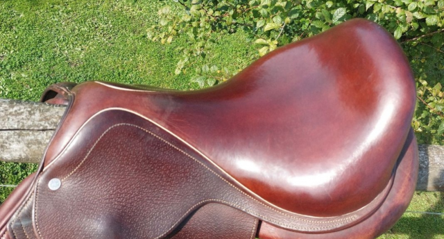 Sella da salto ostacoli Jump in  17.5" - 2012