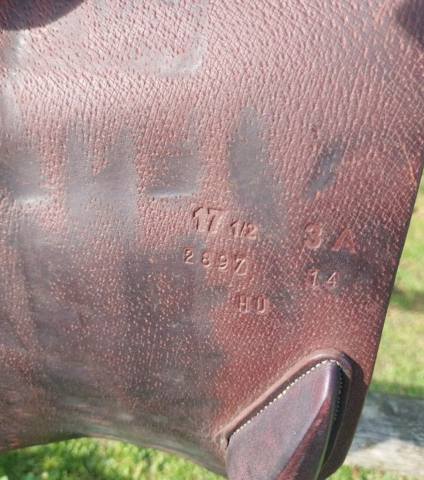 Sella da salto ostacoli Jump in  17.5" - 2012