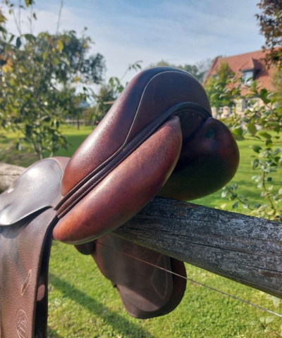 Sella da salto ostacoli Jump in  17.5" - 2012