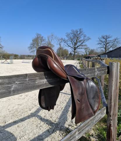 Sella da salto ostacoli Prestige Italia  17.5" - 2000