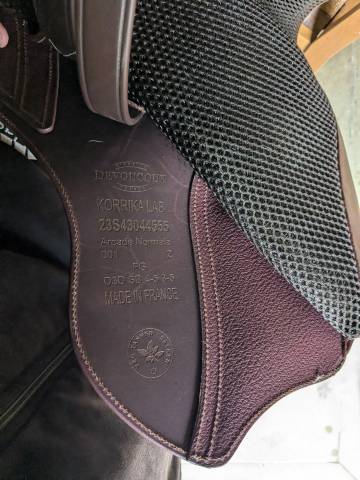 Sella da endurance Devoucoux  17.5" - 2023