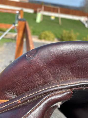 Sella da salto ostacoli Devoucoux  18" - 2018