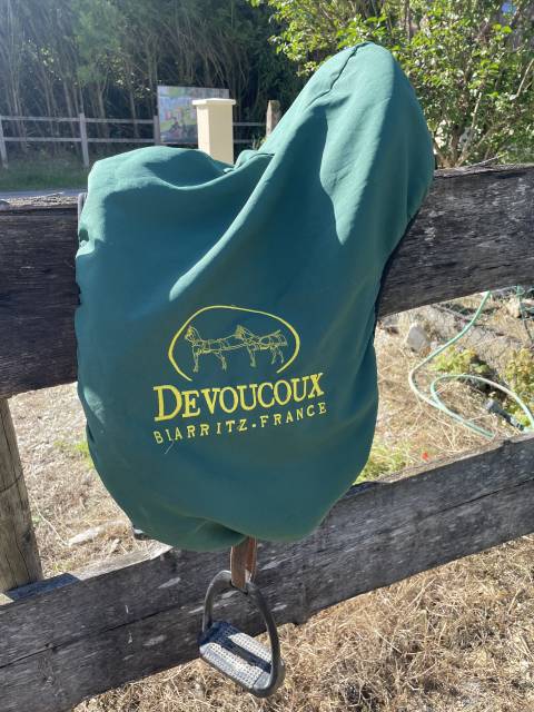 Sella da salto ostacoli Devoucoux  17.5" - 2008