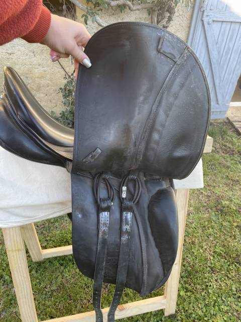 Sella da dressage Stubben  17.5" - 2015