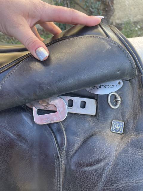 Sella da dressage Stubben  17.5" - 2015