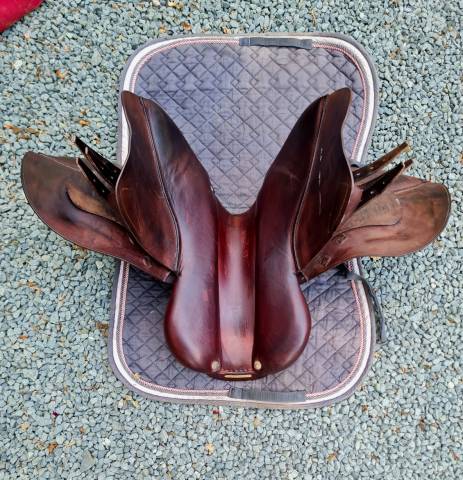 Sella da salto ostacoli CWD  17.5" - 2015