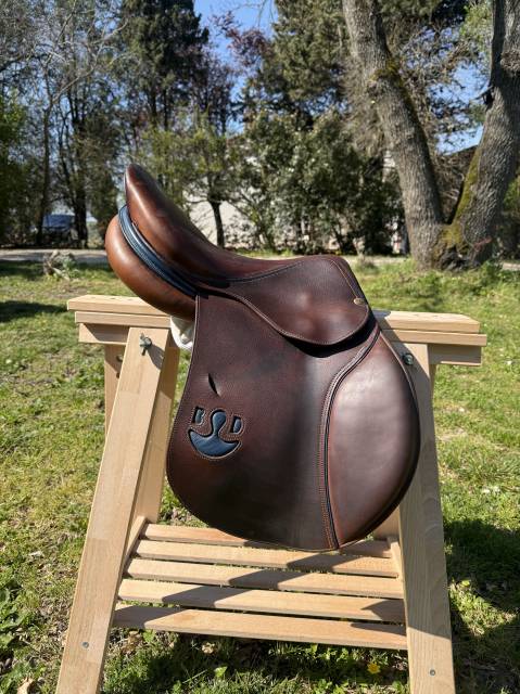 Sella da salto ostacoli Delgrange  17.5" - 2021