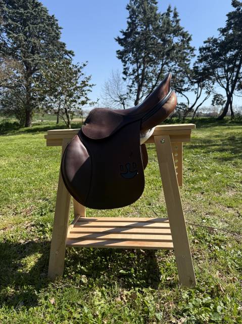 Sella da salto ostacoli Delgrange  17.5" - 2021