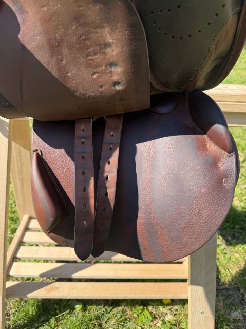 Sella da salto ostacoli Delgrange  17.5" - 2021