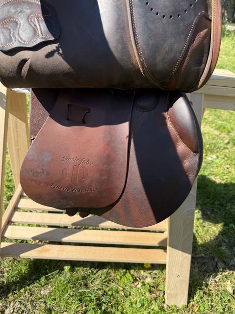 Sella da salto ostacoli Delgrange  17.5" - 2021