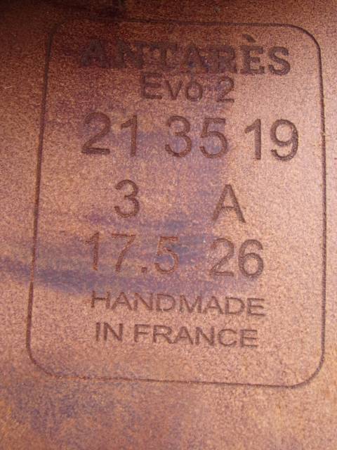 Sella da salto ostacoli Antar&egrave;s  17.5" - 2021