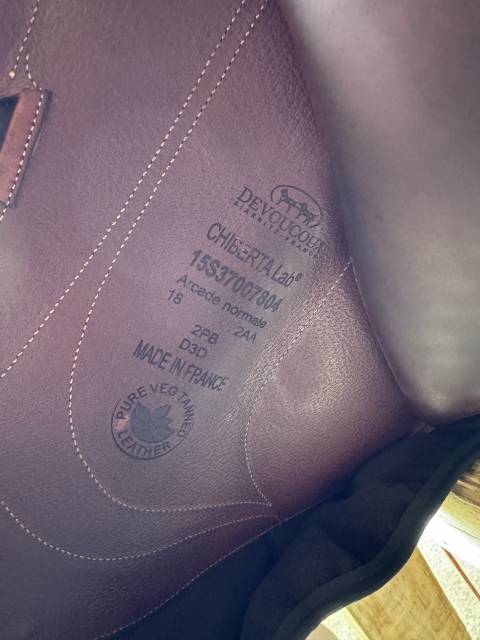 Sella mista Devoucoux  18" - 2015