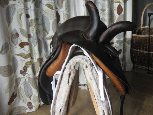 Sella amazzone Herm&egrave;s  17.5" - 2011