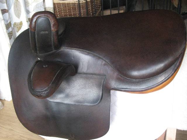 Sella amazzone Herm&egrave;s  17.5" - 2011