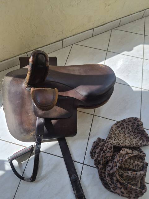 Sella amazzone Herm&egrave;s  17.5" - 2011