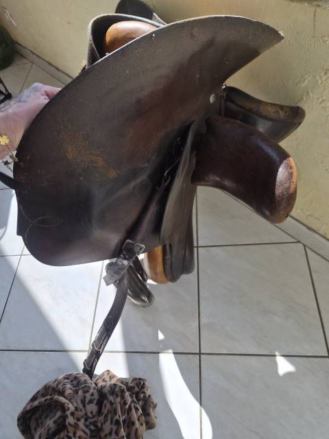 Sella amazzone Herm&egrave;s  17.5" - 2011