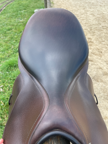 Sella da salto ostacoli Prestige Italia Michel Robert CPS 17" - 2022